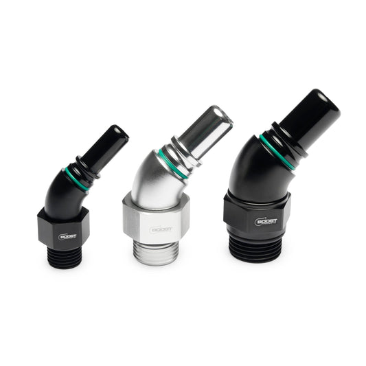 Quick Click - High Flow - Male Fitting to ORB -AN - 45°