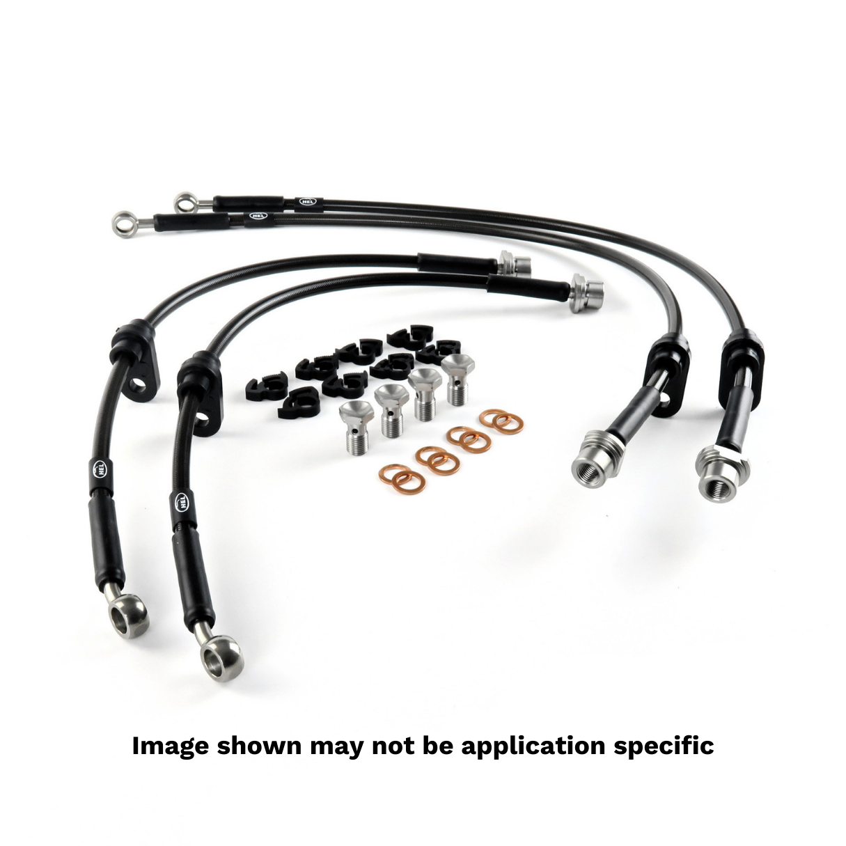 HEL Performance Brake Lines for Chevrolet Corvette C5 5.7 V8 Z06 2001-2004, Stainless Steel Braided