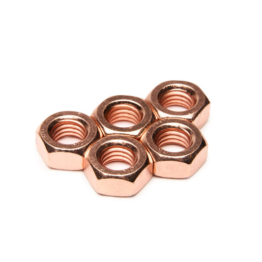 Copper Hex Nut metric (pack of 5)