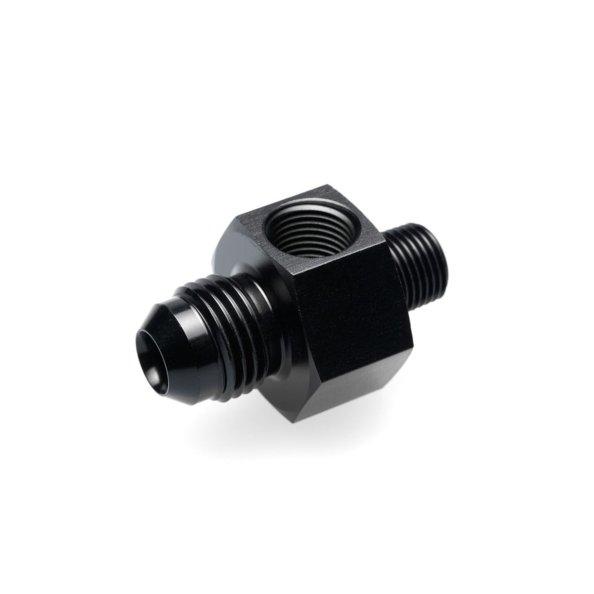 Thread Adapter -AN Male to Male with NPT Sensor Port