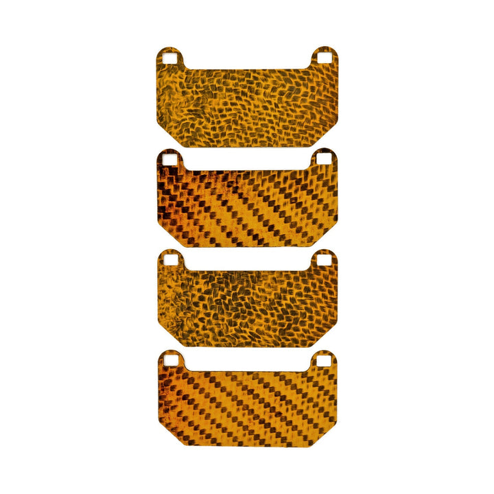 HEL Performance Carbon Fiber Brake Pad Shims for Chevrolet Corvette GT3