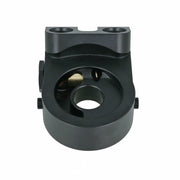 BOOST Products Billet Oil Filter Sandwich Plate Adapter  w/ Thermostat, black anodized