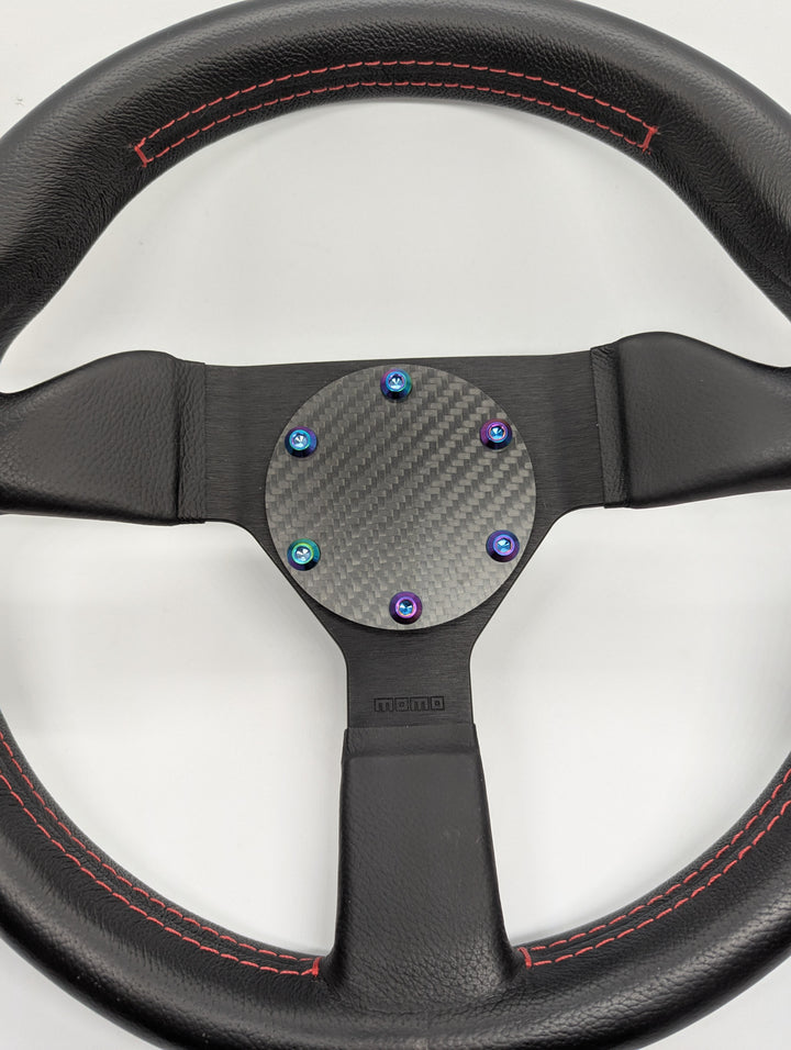 Carbon Fiber Horn Button Delete Plate