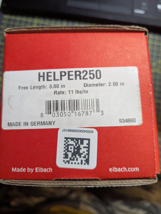New Eibach ERS 2.5in ID Helper Springs