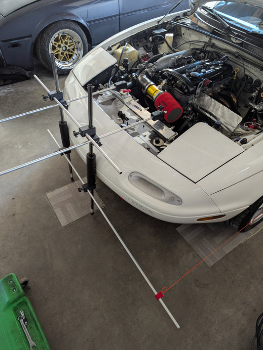 String Wheel Alignment Tool Kit 3d Print .step File