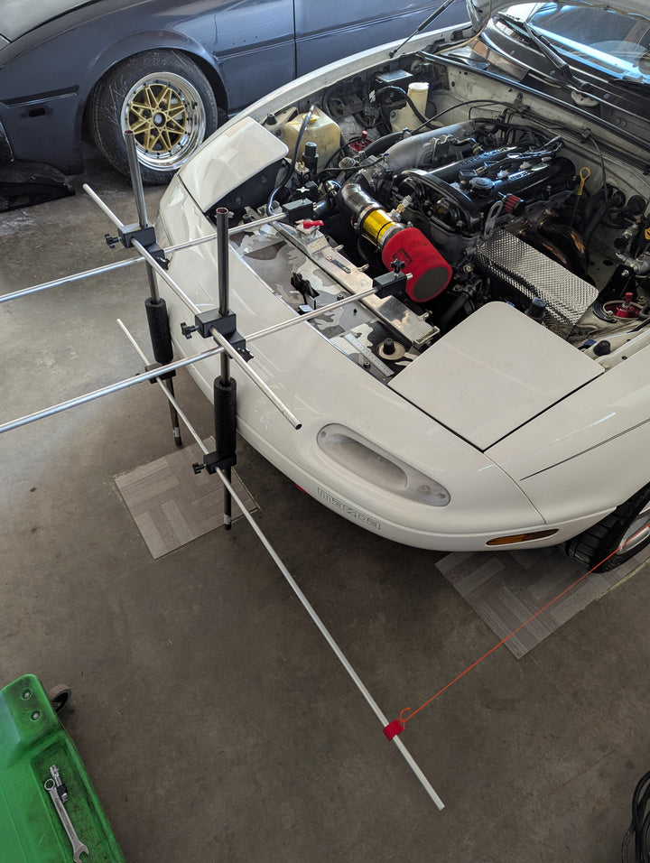 String Wheel Alignment Tool Kit 3d Print .step File