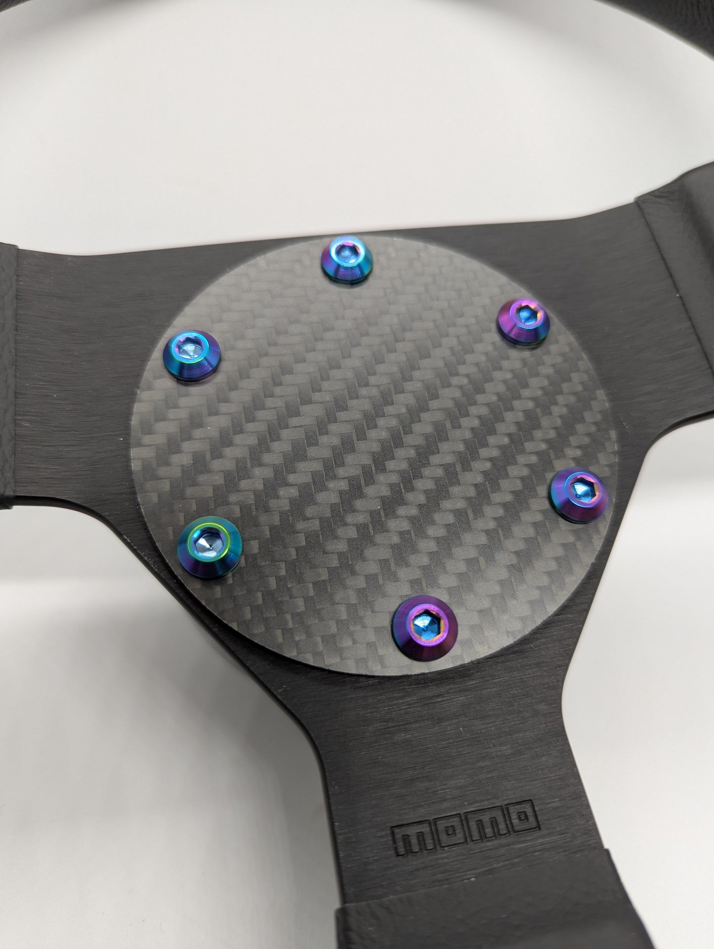 Carbon Fiber Horn Button Delete Plate