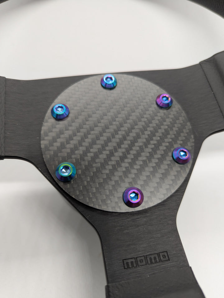 Carbon Fiber Horn Button Delete Plate