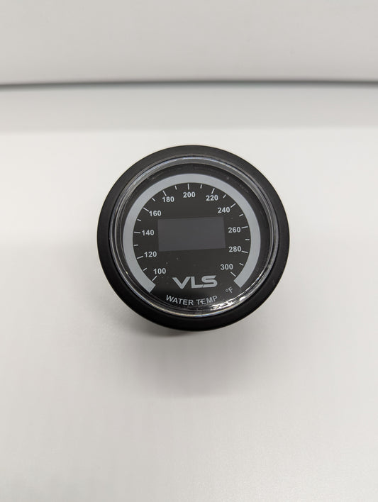 REVEL VLS WATER TEMP TEMPERATURE GAUGE 100 F-300 F 52MM 2-1/16" OLED LED