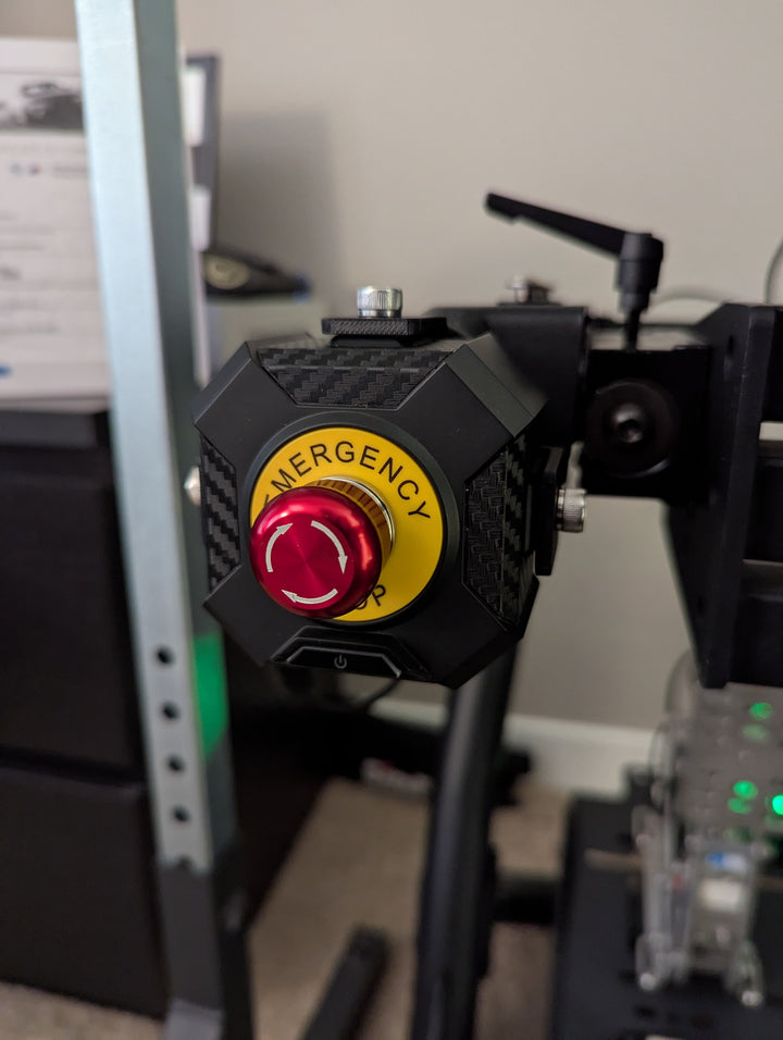 Fanatec Kill Switch E-Stop Trak Racer TR8 Pro/TRX Compatible