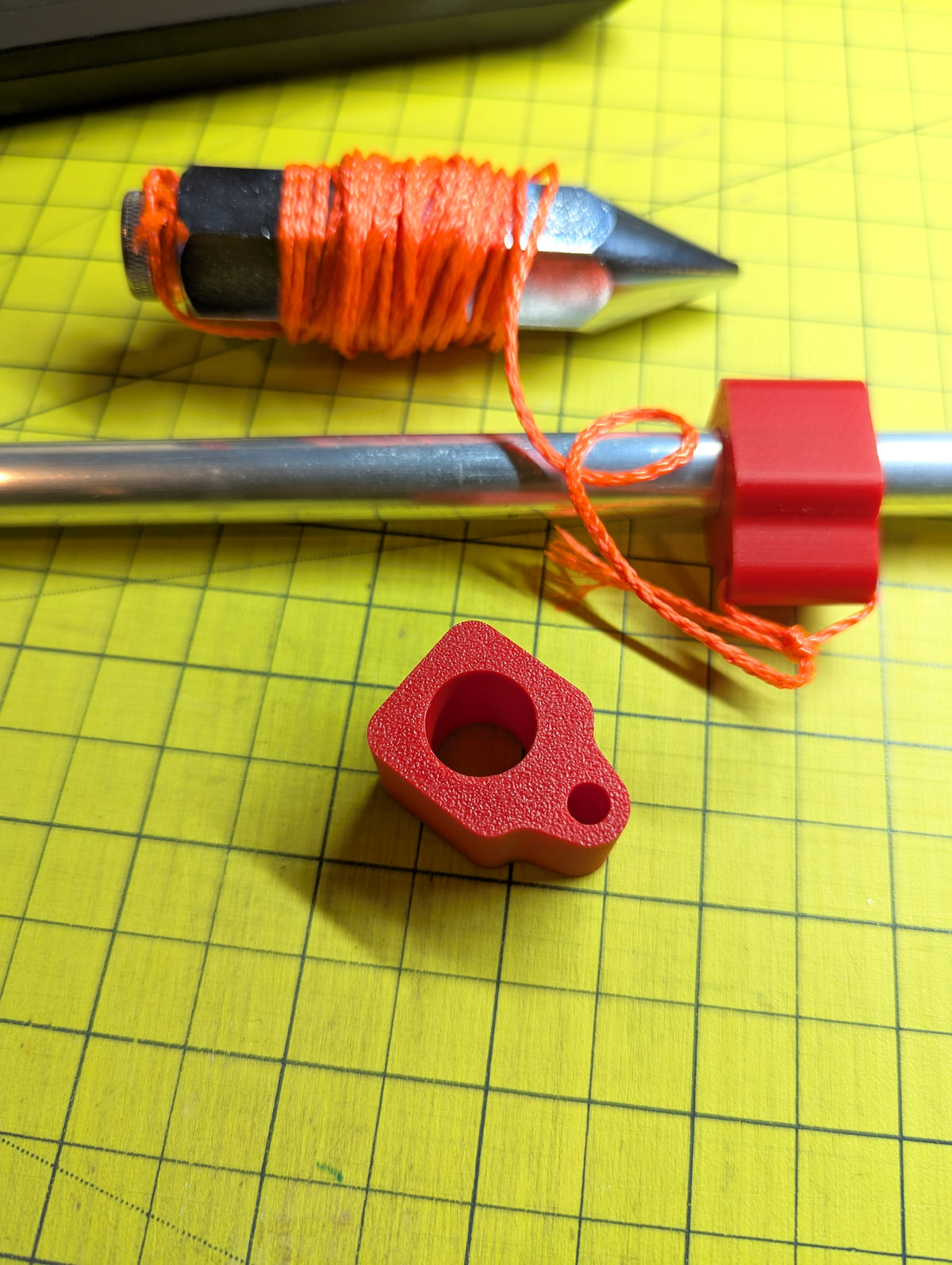 String Wheel Alignment Tool Kit 3d Print .step File