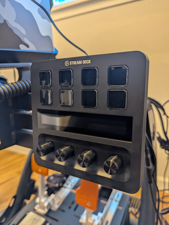 Trak Racer TR8 Pro/TRX Compatible Stream Deck Plus Mount