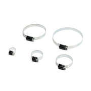 HD Hose Clamps, black - pack of 5